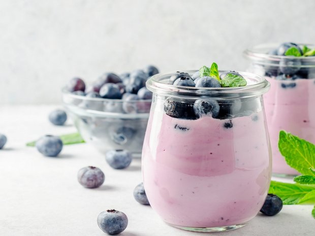 Berry Mint Yoghurt